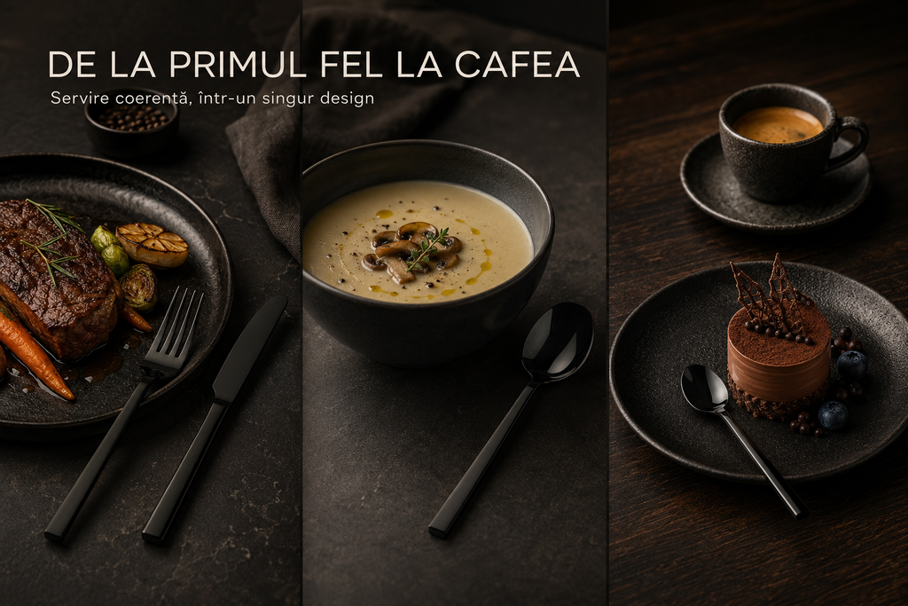 Tacâmuri EMUND utilizare servire restaurant hotel HoReCa