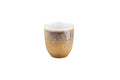Ceașcă fără toartă COSMOS gresie ceramică bej Cream 150ml HoReCa - Servirea Mesei
