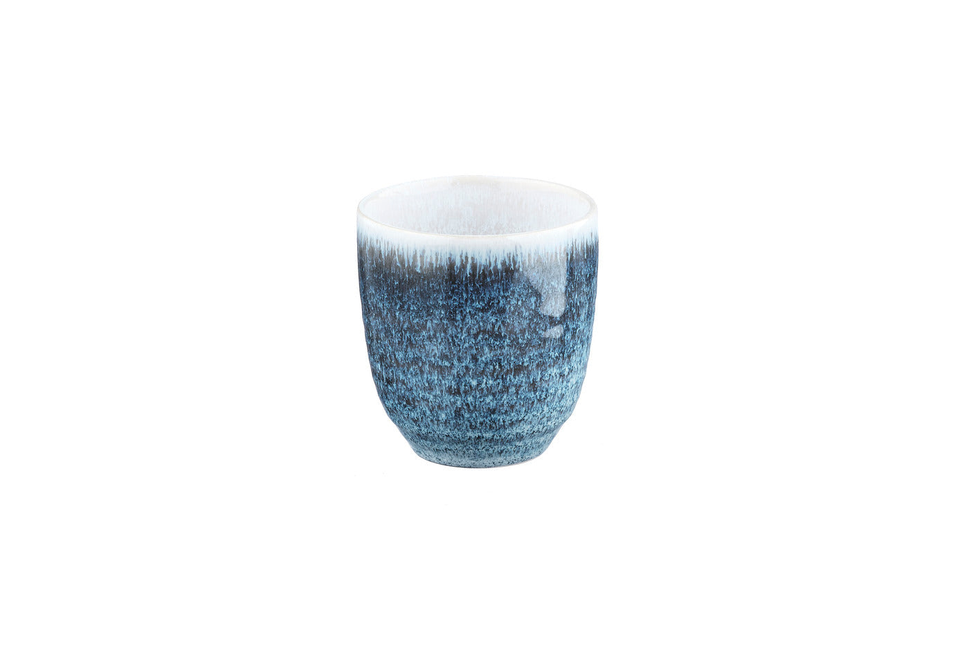 Ceașcă fără toartă COSMOS gresie ceramică albastru Azure 150ml HoReCa - Servirea Mesei