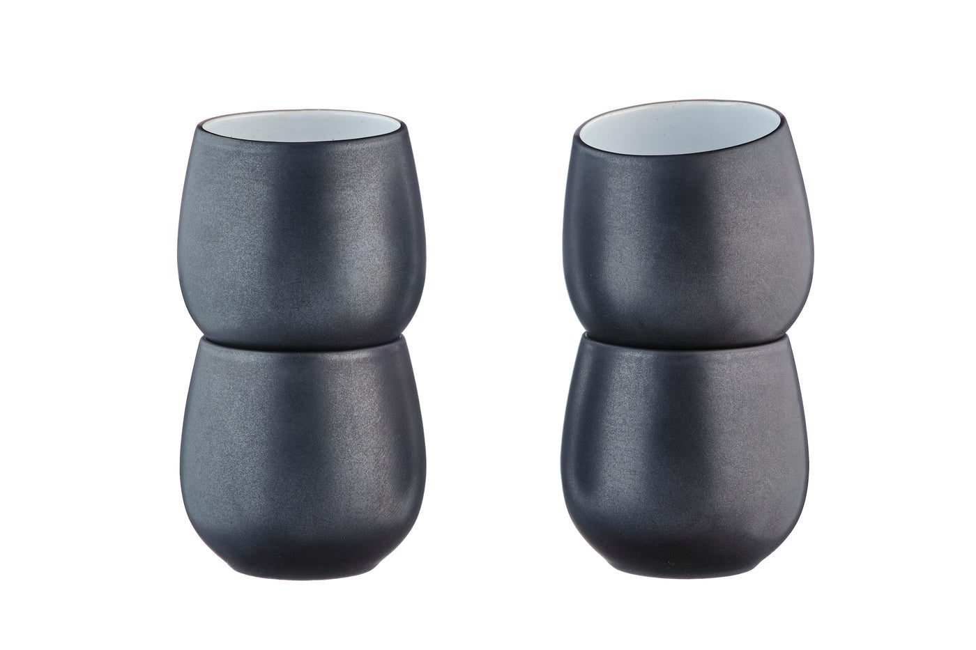 Cană ceramică GOURMET Onyx 400ml set 4 piese - detaliu finisaj