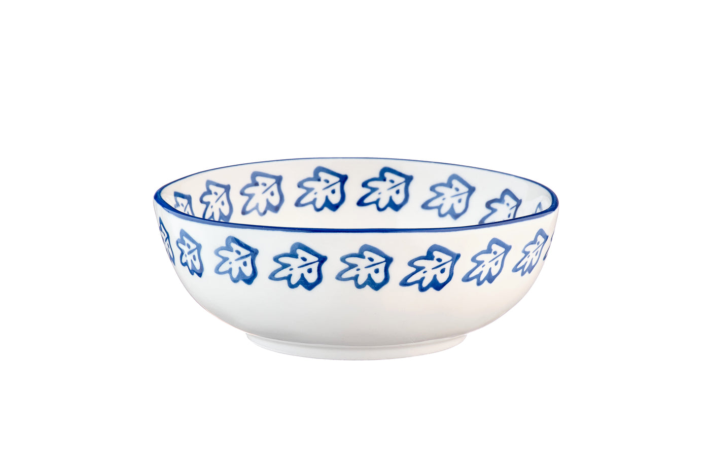 Bol mare NAPOLI Citrus porțelan pictat manual multicolor Ø17cm HoReCa - Servirea Mesei