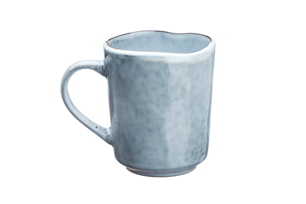 Cană cu toartă CLOUD gresie ceramică gri Storm Grey 400ml HoReCa - Servirea Mesei