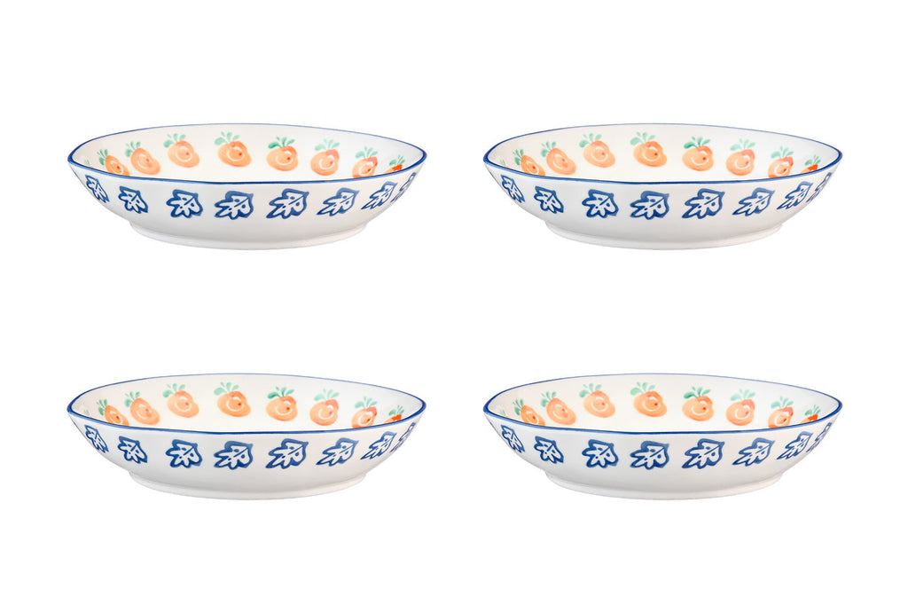 Farfurie adâncă NAPOLI Citrus porțelan multicolor Ø21cm - prezentare completă
