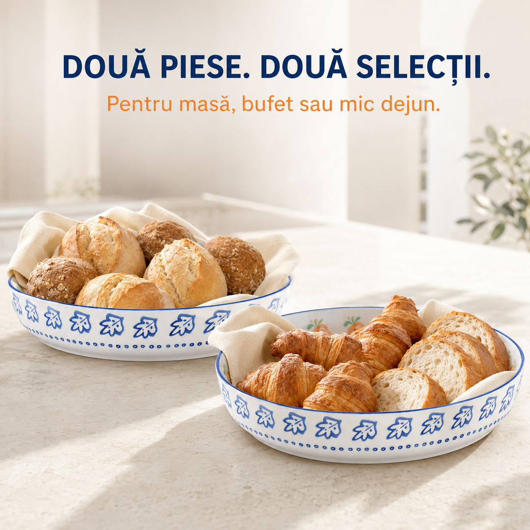 Bol pâine NAPOLI Citrus Ø25cm set 2 piese HoReCa