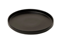 Farfurie fel principal LUXE ceramică stoneware negru mat Ø26cm HoReCa - Servirea Mesei