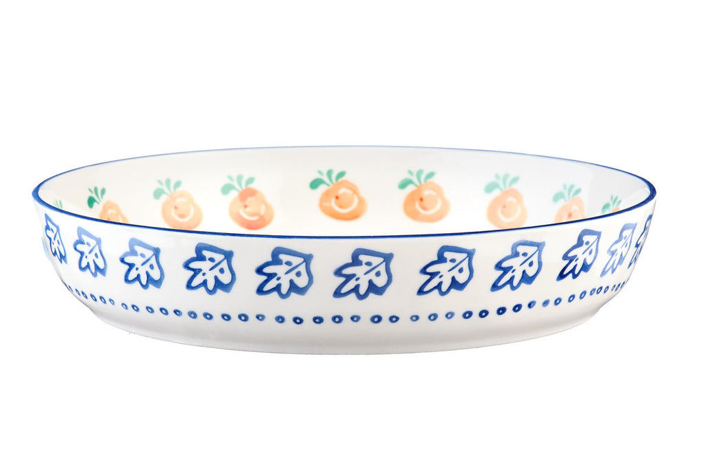 Bol pentru pâine NAPOLI Citrus porțelan pictat manual multicolor Ø25cm HoReCa - Servirea Mesei