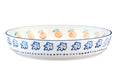 Bol pentru pâine NAPOLI Citrus porțelan pictat manual multicolor Ø25cm HoReCa - Servirea Mesei