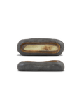 Farfurie degustare ovală SEIXO, negru, 26 × 9,4 cm