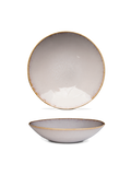 Farfurie adâncă paste AMAZÔNIA, crem, Ø23 cm