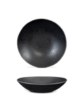Farfurie adâncă paste BLACK STONE, negru cu reflexe metalice, Ø23 cm