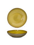 Farfurie adâncă paste FLOWER SEEDS, galben, Ø22 cm