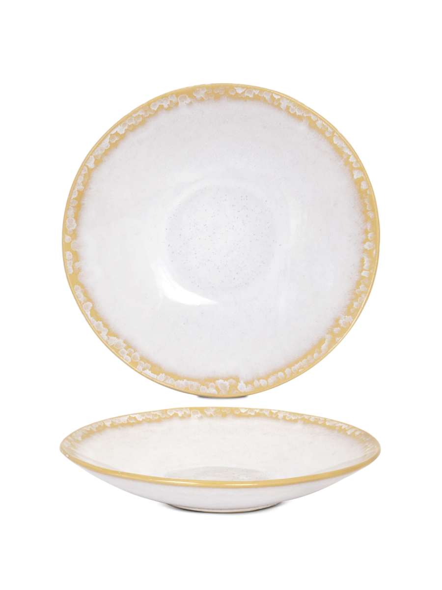 Farfurie adâncă paste mare AMAZÔNIA, alb, Ø30 cm