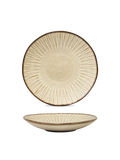 Farfurie adâncă paste VIEIRA, bej mat, Ø27,5 cm