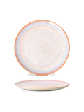 Farfurie întinsă fel principal AURORA, multicolor pastel, Ø28,5 cm