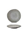 Farfurie întinsă desert VIEIRA, albastru mat, Ø21 cm