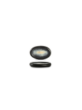 Farfurie degustare QUARTZO, grafit mat, 11 × 7,5 cm