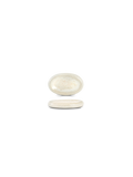 Farfurie degustare QUARTZO, alb cristal, 11 × 7,5 cm